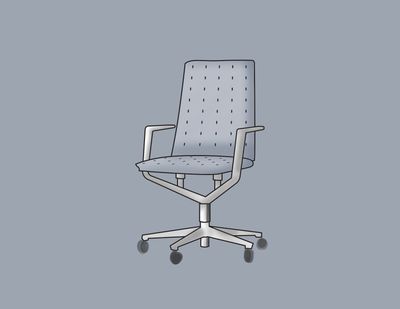 Illustrating a chair with embedded sensors in textile