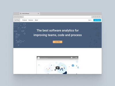 Fairly simple SaaSy design